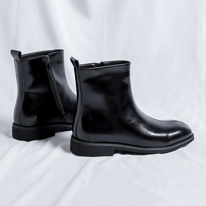 Men's Chelsea Boots, Zipper, 89757-R