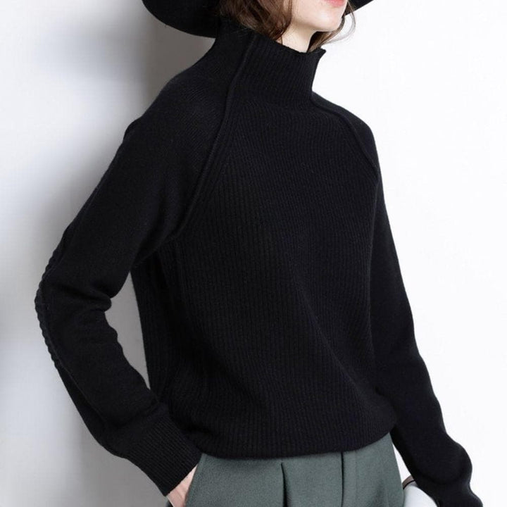 Lune London | Turtleneck Sweater - Soft Knit - Long Sleeve Comfortable Cut