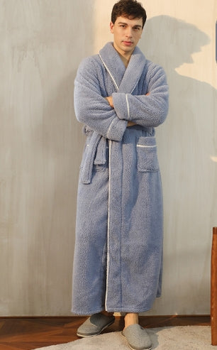 Lune London | Stylish Thick Over-Knee Plush Bathrobe