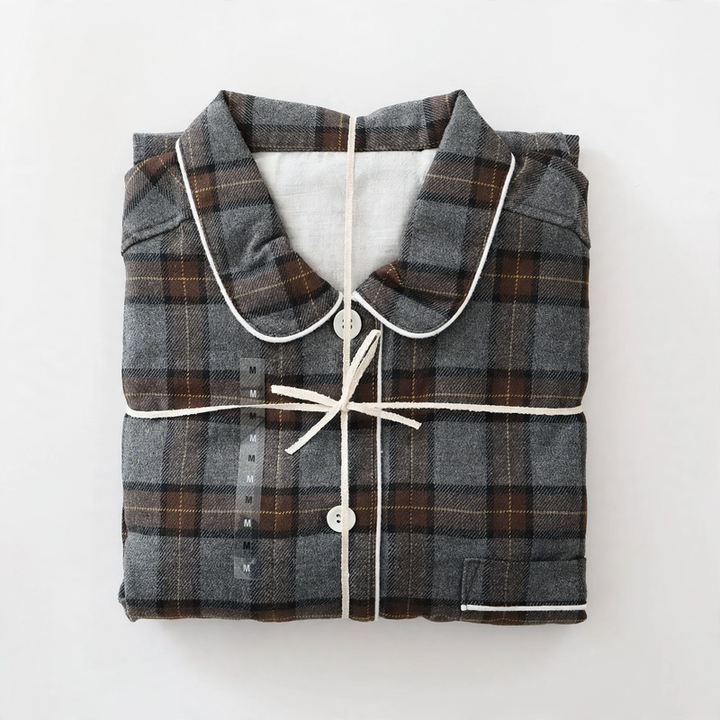 Cotton flannel pajama in Japanese style