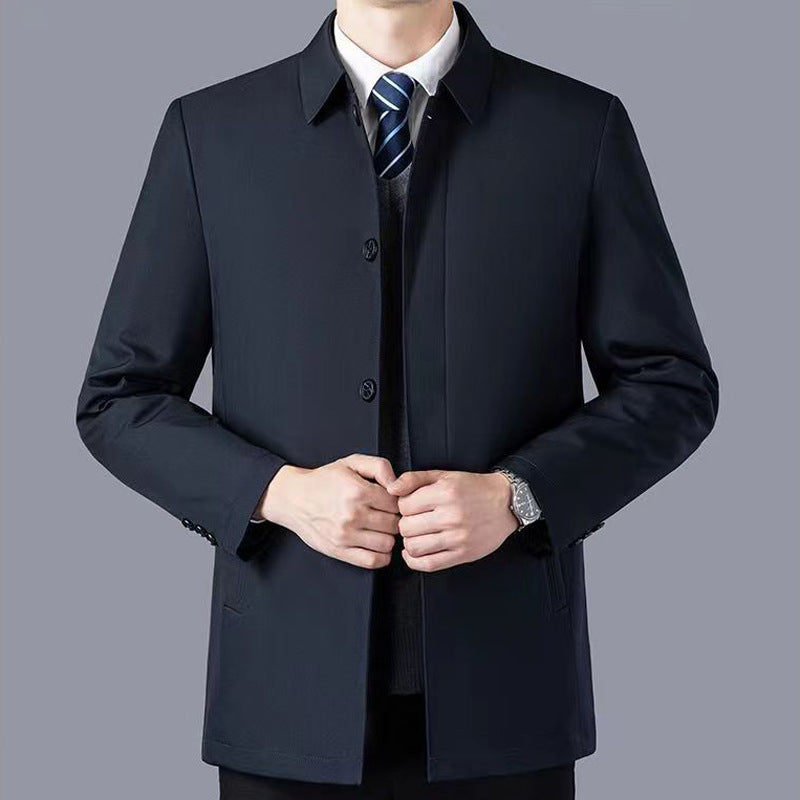 Men's Business Jacket, padded, notch collar