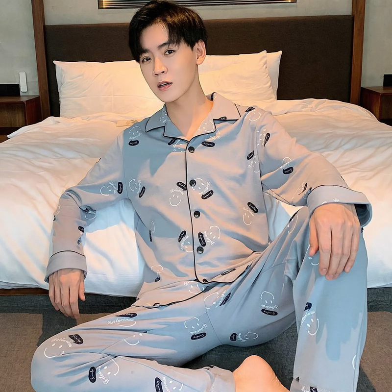 Men's Pajama Set, Cotton, Versatile