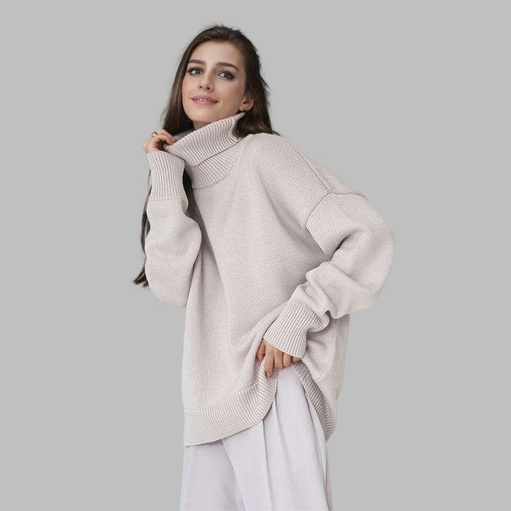 Casual turtleneck sweater in classic design