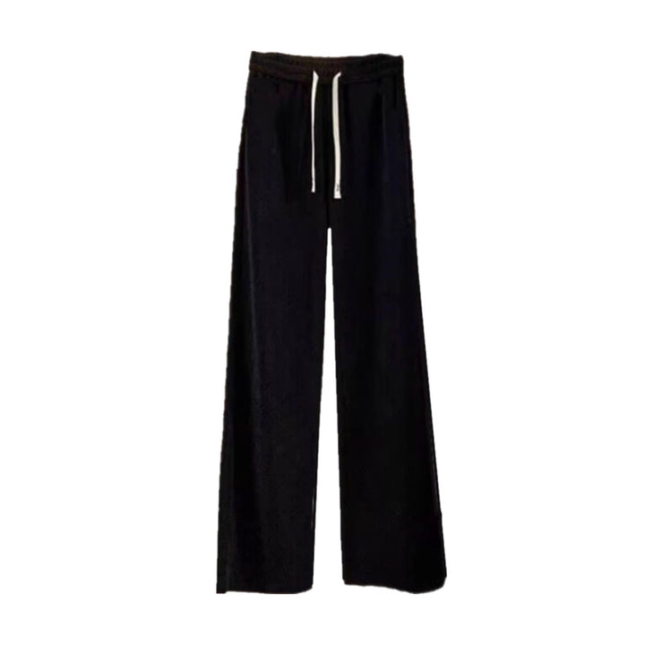 Women's wide-leg corduroy pants, lined