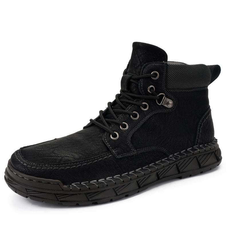 Insulated winter boots, warm and breathable