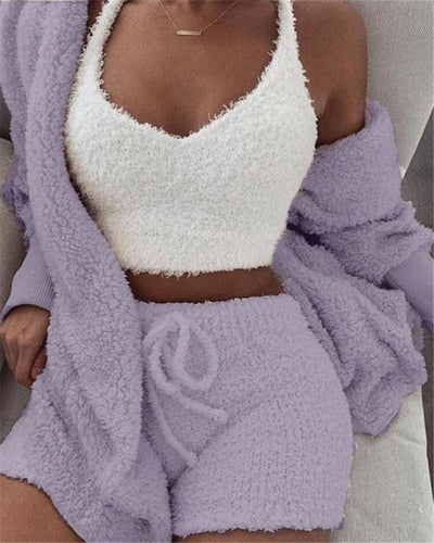Amarae comfortable knit loungewear set for women
