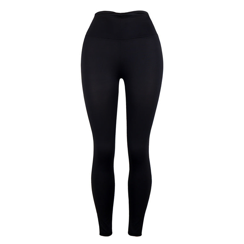 High-waisted sports leggings for women with sculpting effect and breathable material Lune London