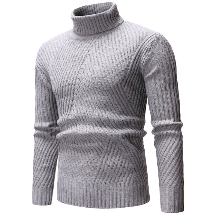 Turtleneck sweater for women with textured design from Lune London