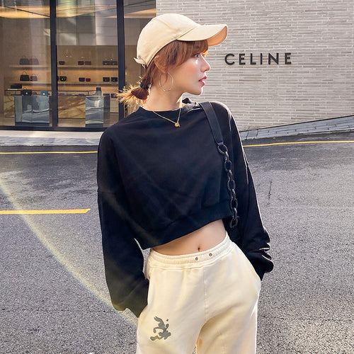 Sweat-shirt court femme Chic & Stil