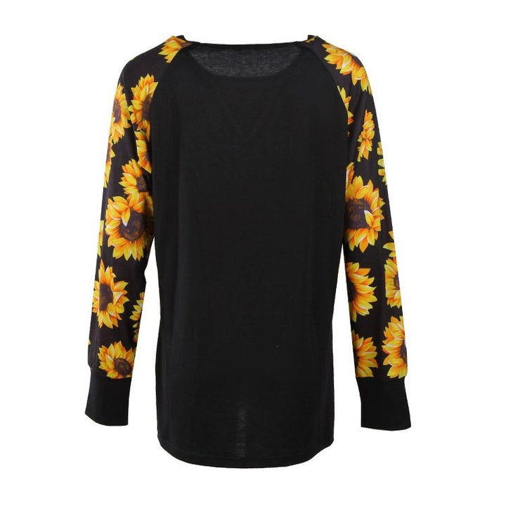 Long-sleeve shirt for women with floral pattern and relaxed fit Lune London
