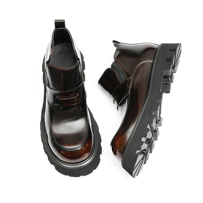 Business-Chelsea-Boots made of smooth leather