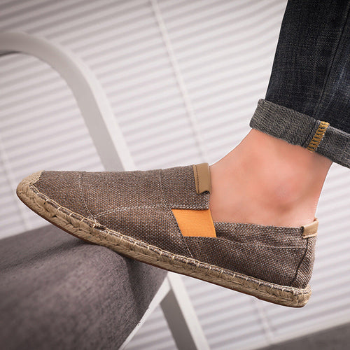 Amarae | Boss Stylish Handmade Canvas Straw Shoes Summer Chic