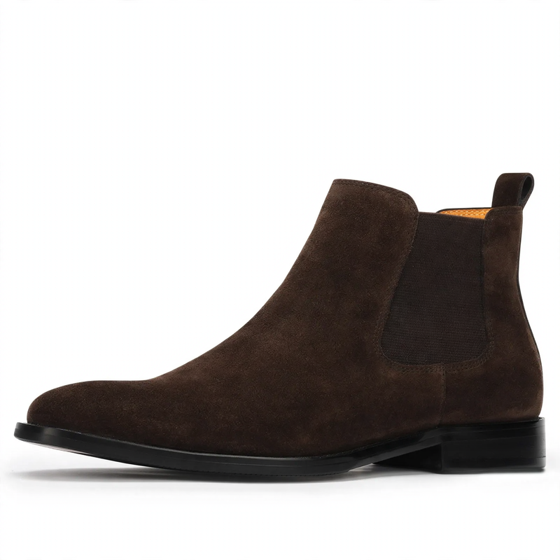 Chelsea boots for men made of genuine leather