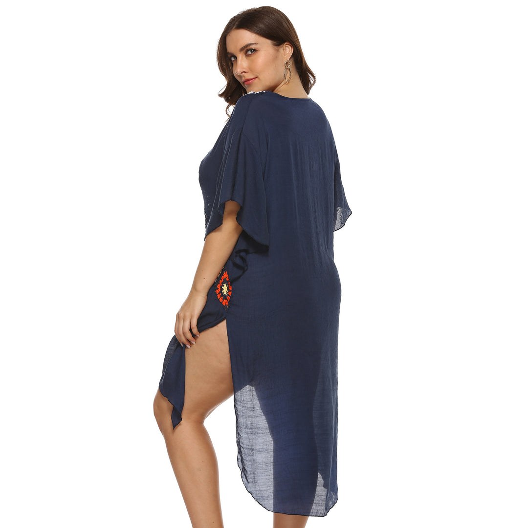 Ladies Elegant Beach Dress Kimono Lune London