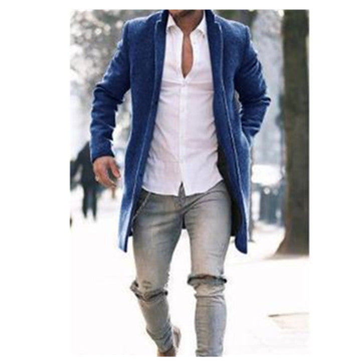 Lune London | Men's elegant wool blazer with a slim fit and stylish details