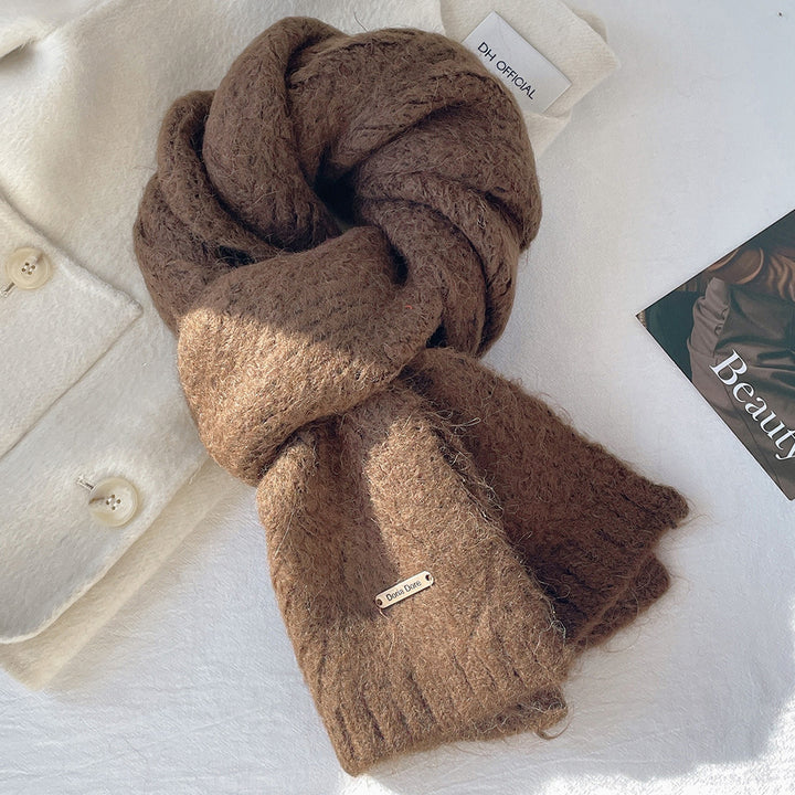 Elegant Alpaca Scarf, 165x24cm