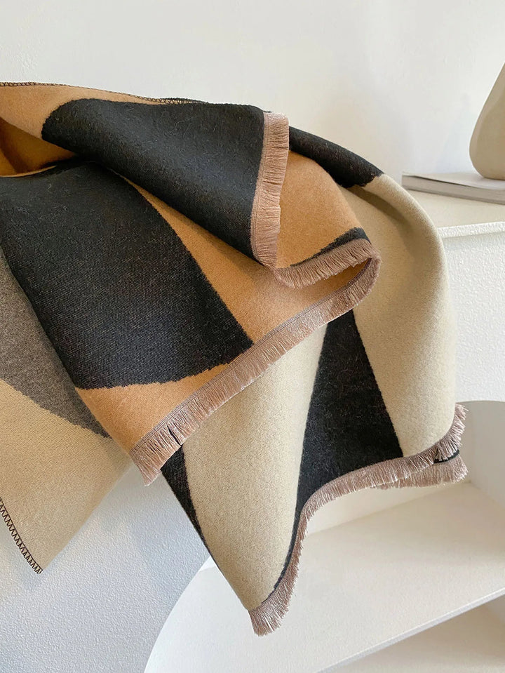 Women’s Reversible Cashmere Scarf for Elegance & Warmth | Lune London