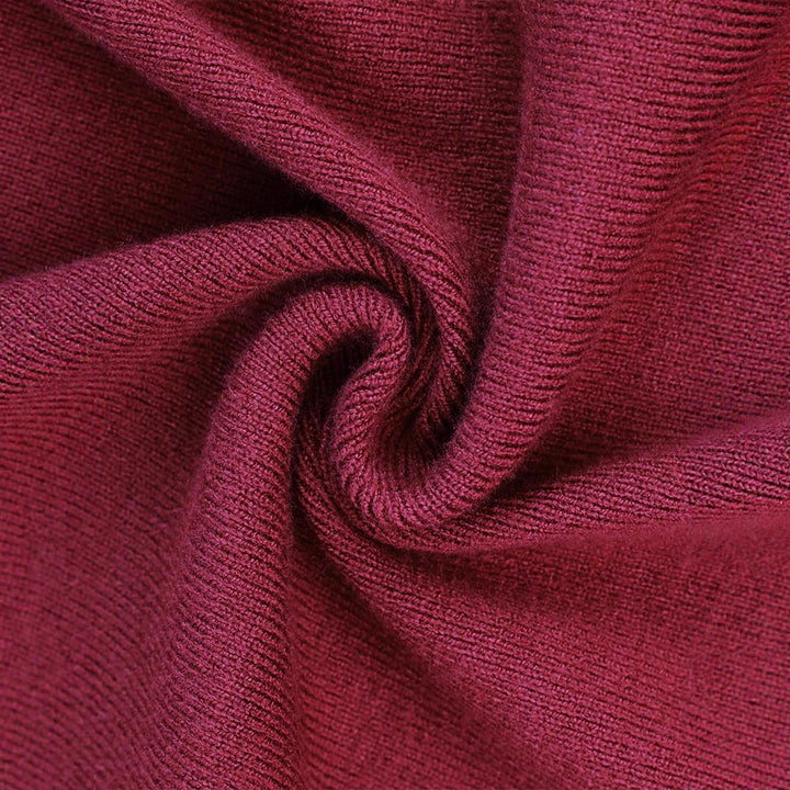 Women's turtleneck sweater, knitted, solid color