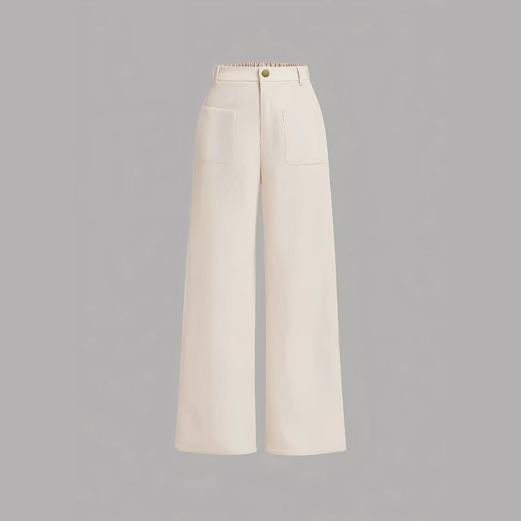 Kord pants with straight cut