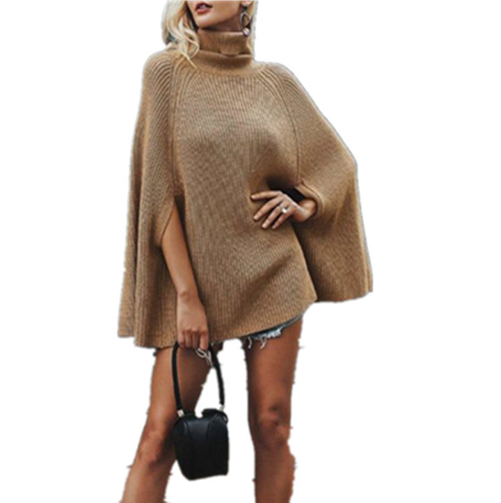 Women’s knitted hooded sweater with structured design Lune Londonl
