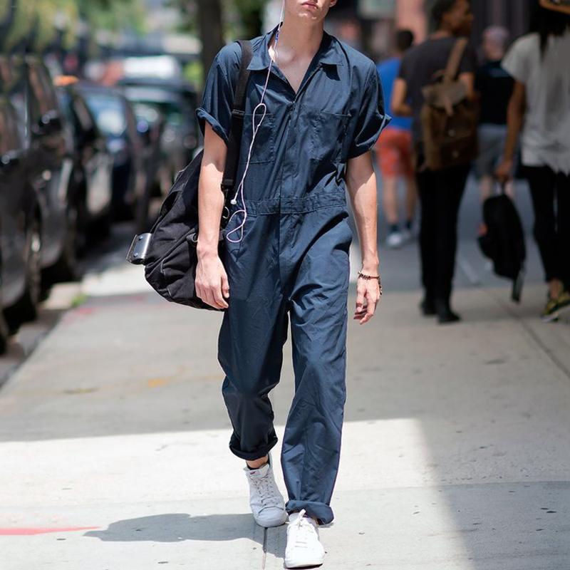 Lune London short-sleeve women’s overall with practical pockets