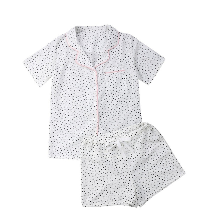 Women's pajama set with polka dots and comfortable fit Lune London