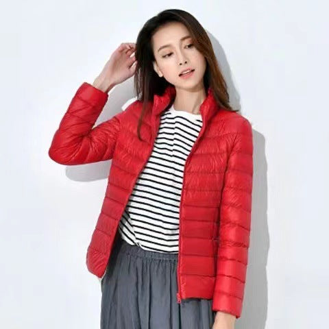 Light, tailored quilted jacket