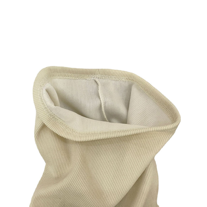 Cord wide trousers with drawstring