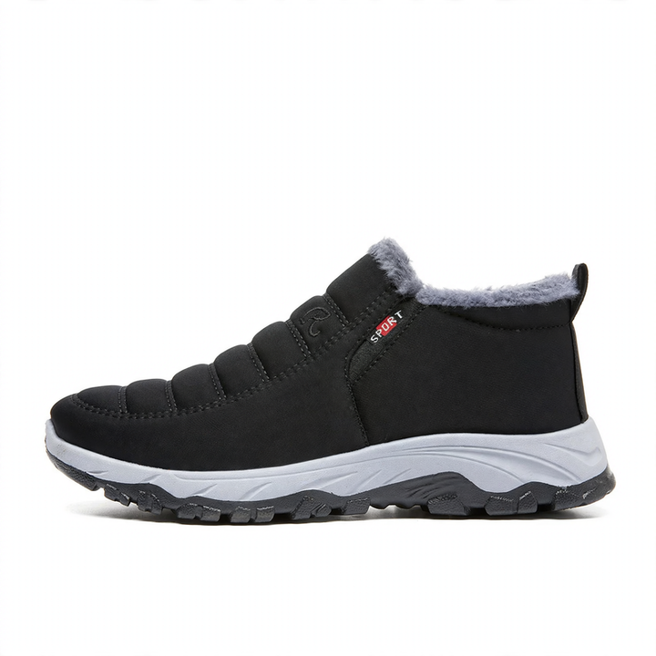 Padded Unisex Winter Boots with Wool Blend Lining
