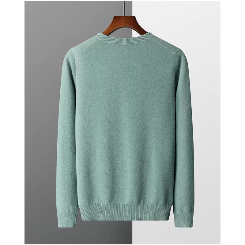 Chic Und Stil | Cashmere Sweater Men V Neck Soft Cashmere Knit Material