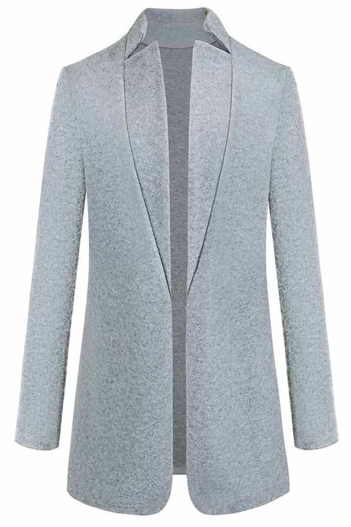 Chic Und Stil | Elegant Coat with Stand-Up Collar