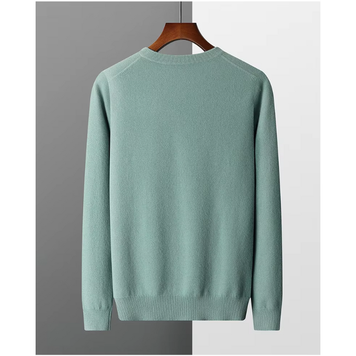 Lune London | Cashmere Sweater Men V-Neck Soft Cashmere Knit Material