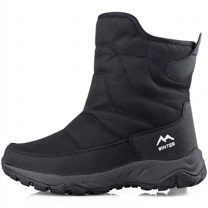 Men's winter boots, insulated, non-slip