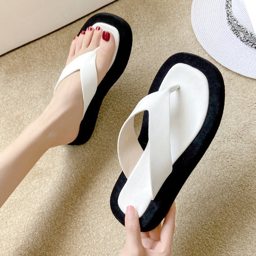 Women's Modern Flip-Flops with Comfortable Platform Amarae