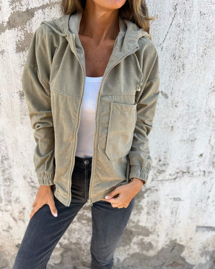 Lune London | Corduroy Hoodie Jacket