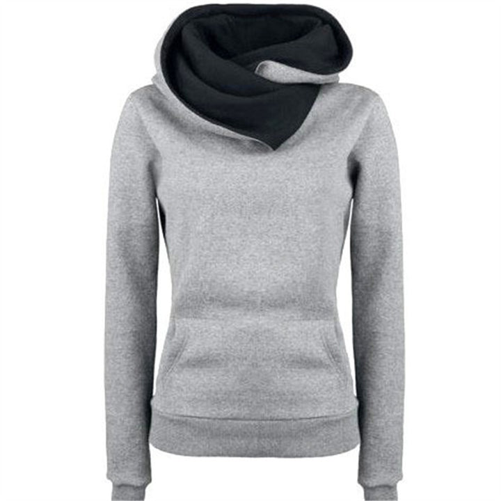 Women's hoodie with asymmetrical cut Lune London