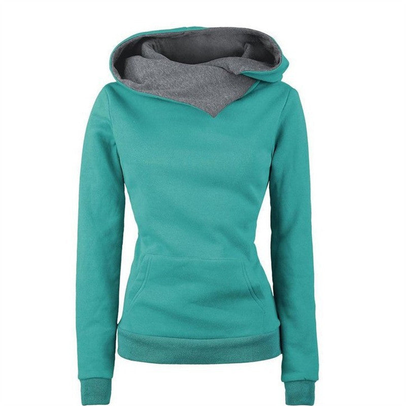Women's hoodie with asymmetrical cut Lune London