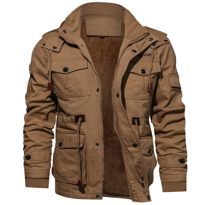 Men's Multifunctional Outdoor Jacket In Casual Design with Warm Lining Amarae