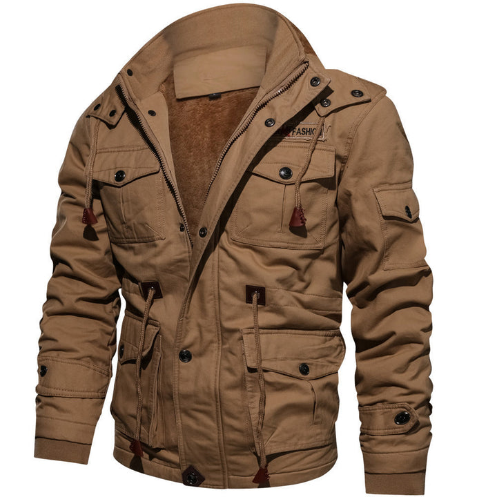 Men's Multifunctional Outdoor Jacket In Casual Design with Warm Lining Amarae