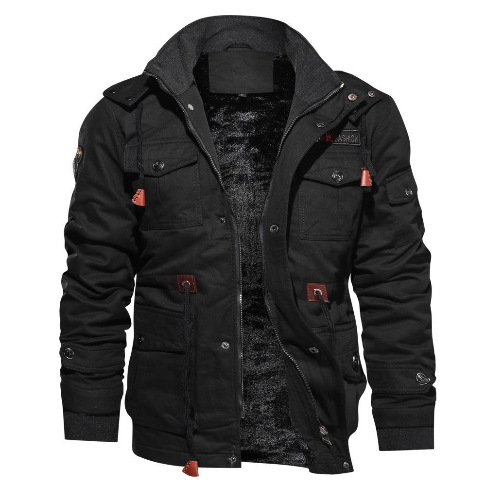 Men's Multifunctional Outdoor Jacket In Casual Design with Warm Lining Amarae