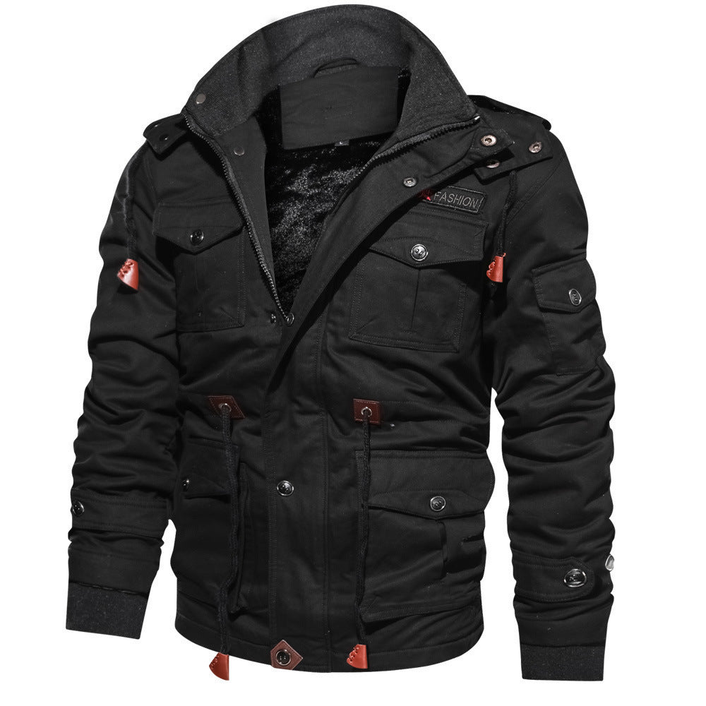 Men's Multifunctional Outdoor Jacket In Casual Design with Warm Lining Amarae