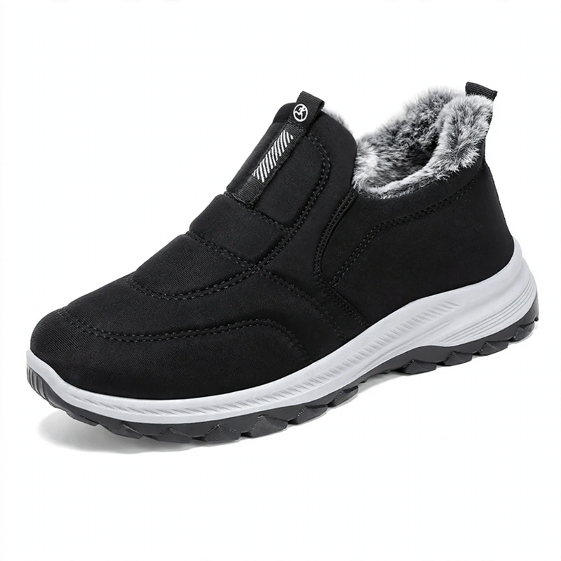 Padded men's winter boots, warm and comfortable