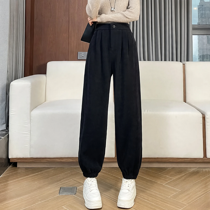 Padded Chenille Cord Leisure Pants