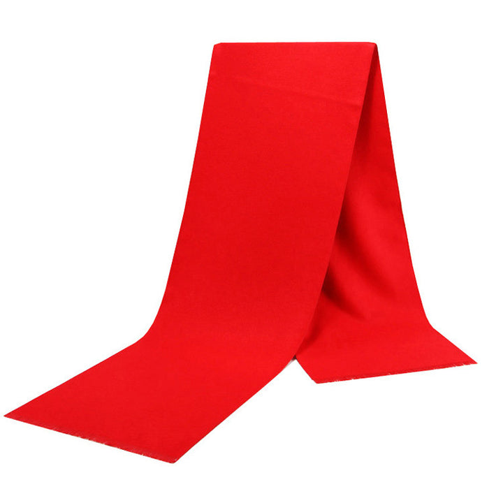 Classic winter scarf for men, 180 cm