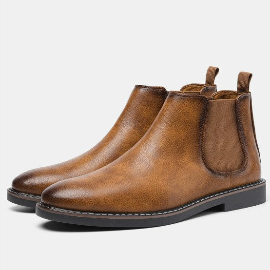 Vintage Chelsea Boots for Men, slip-resistant