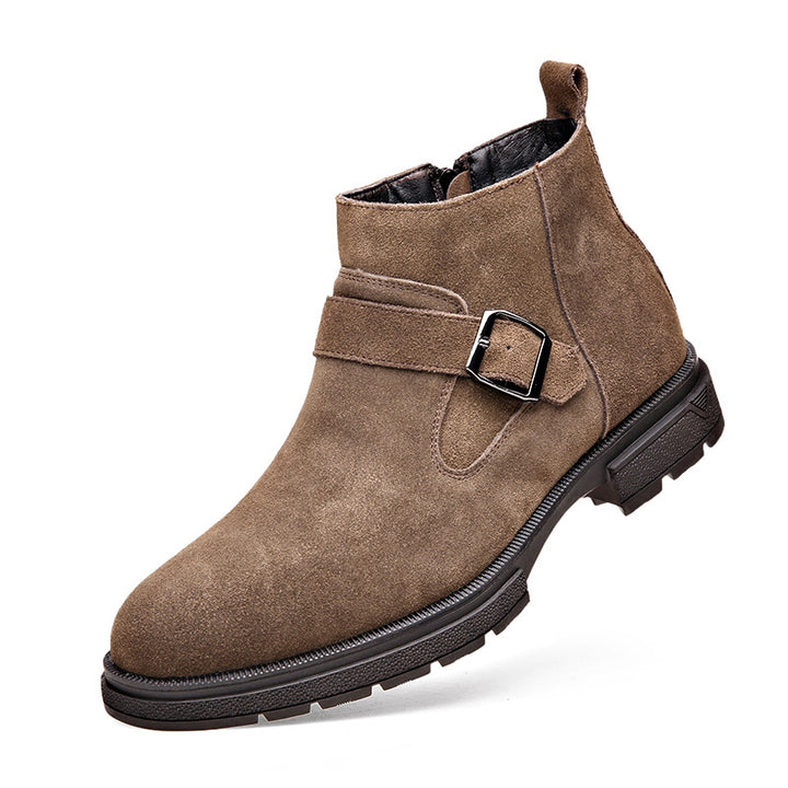 Men's Chelsea Boots, Genuine Leather, Lined