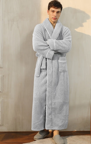 Lune London | Stylish Thick Over-Knee Plush Bathrobe