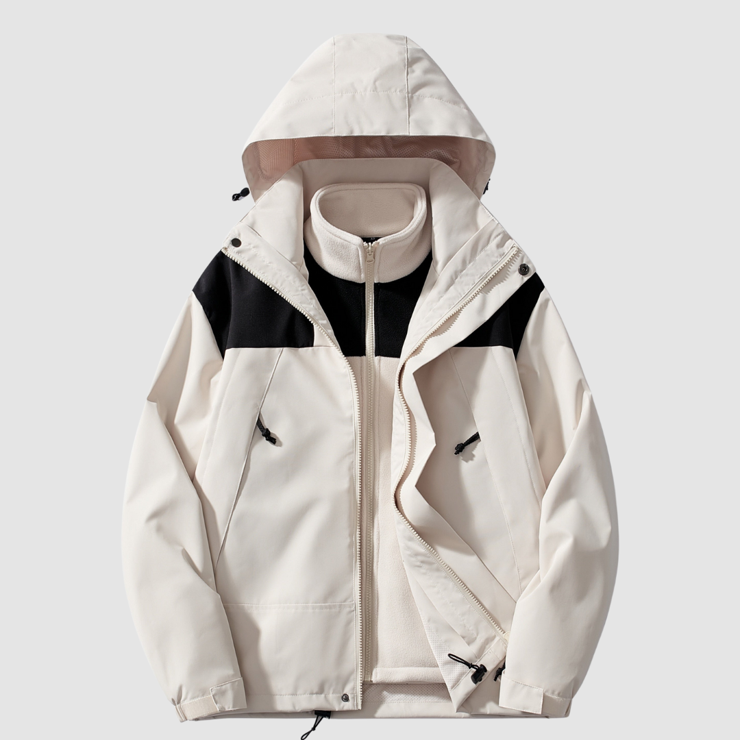 3-in-1 Fleece Winter Jacket Comfort | R&B