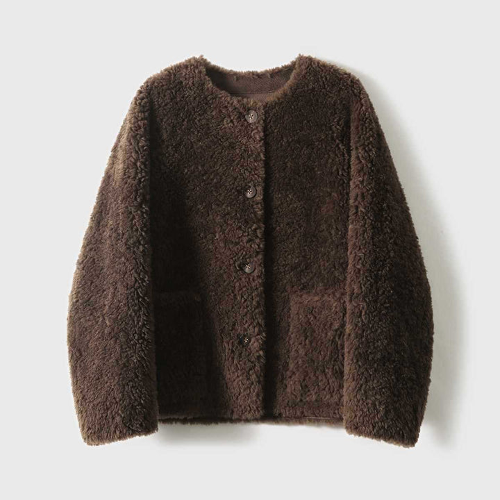 Women’s lambskin imitation coat, winter