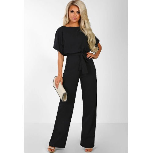Wide overalls for women with a stylish belt Lune London